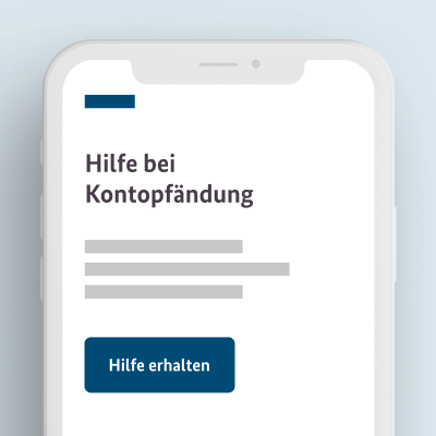 Wegweiser Kontopfändungsschutz